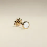 Astrid & Miyu Diamond Stackback clou piercing or diamant