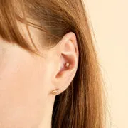 Astrid & Miyu Diamond Baguette piercing or massif
