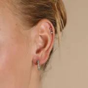 Astrid & Miyu Molten Opal piercing clou or blanc