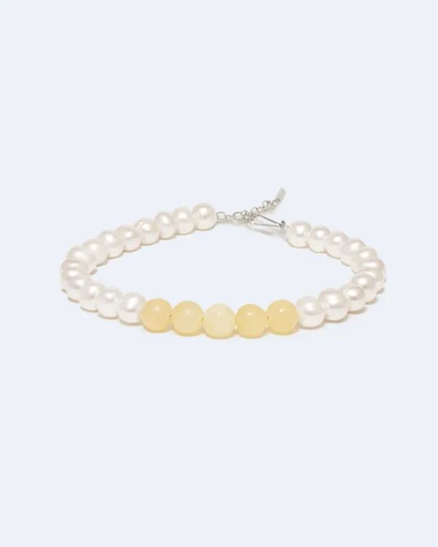 Completedworks So Far So Good bracelet perles jade