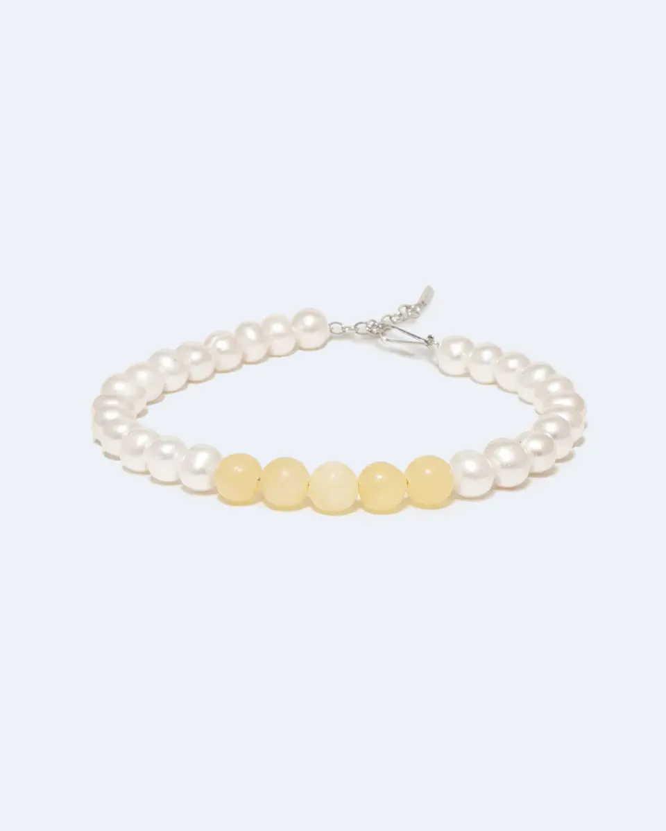 Completedworks So Far So Good bracelet perles jade