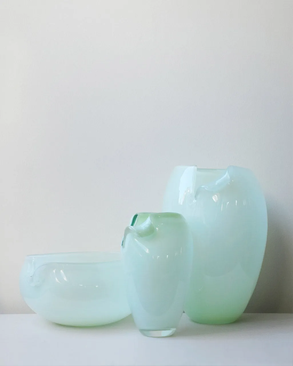 Completedworks B136 coupe verre recyclé vert menthe