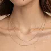 Astrid & Miyu Marylebone collier chaîne or massif