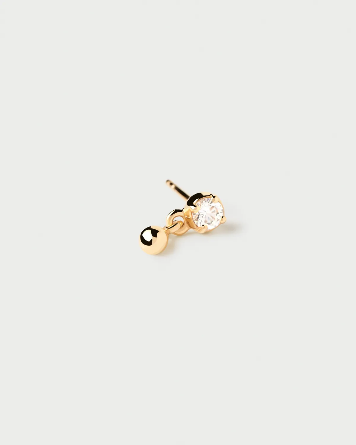 PDPAOLA Water mono boucle oreille zircone 3 mm