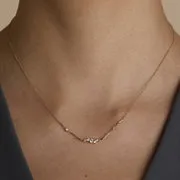 Astrid & Miyu Molten Diamond Cluster collier or diamants