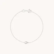 Astrid & Miyu Diamond Hardware bague or blanc diamant