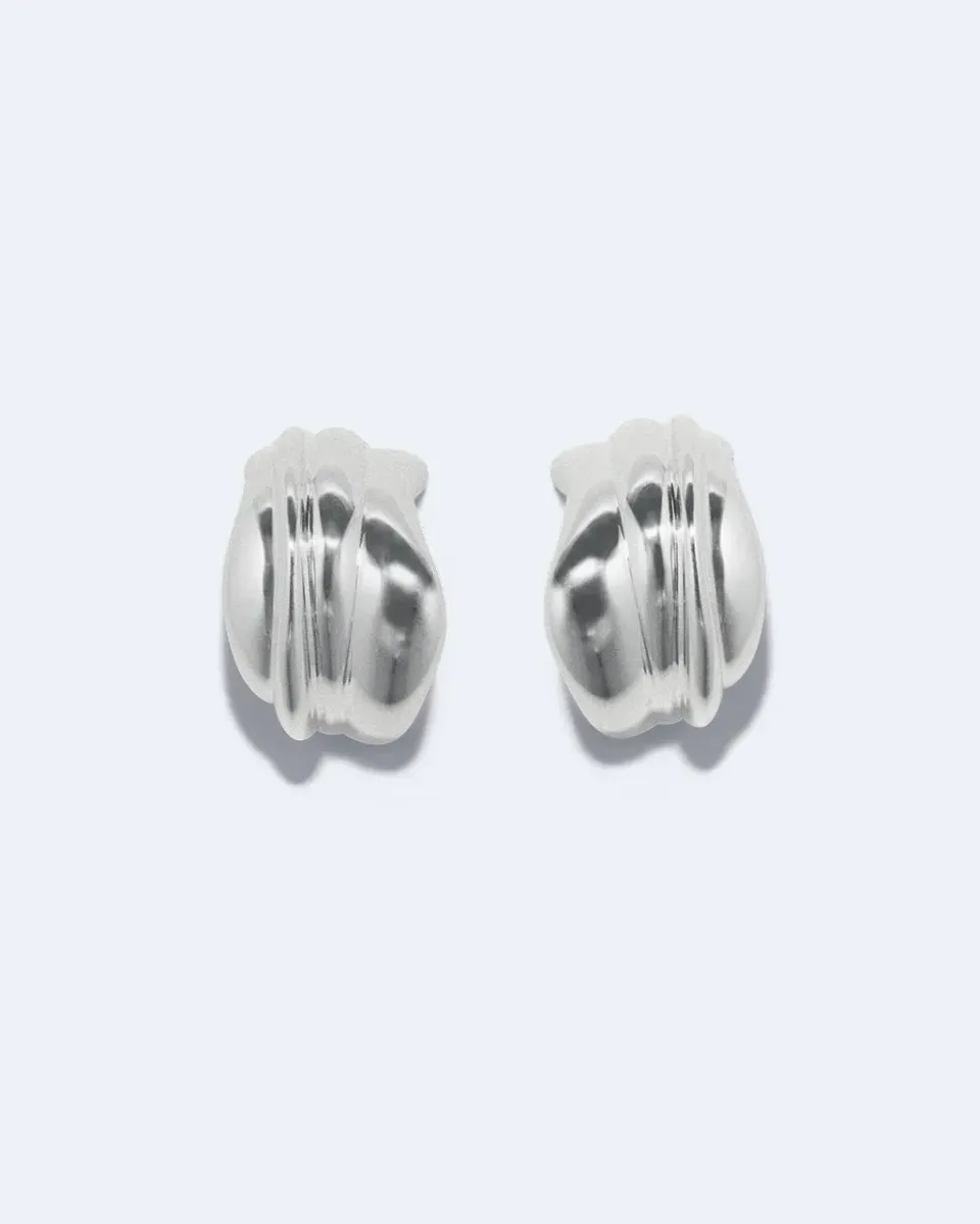 Completedworks Foreshore boucles d'oreilles argent recyclé