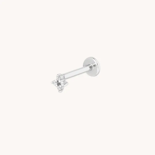 Astrid & Miyu Cosmic Star Crystal piercing or blanc massif