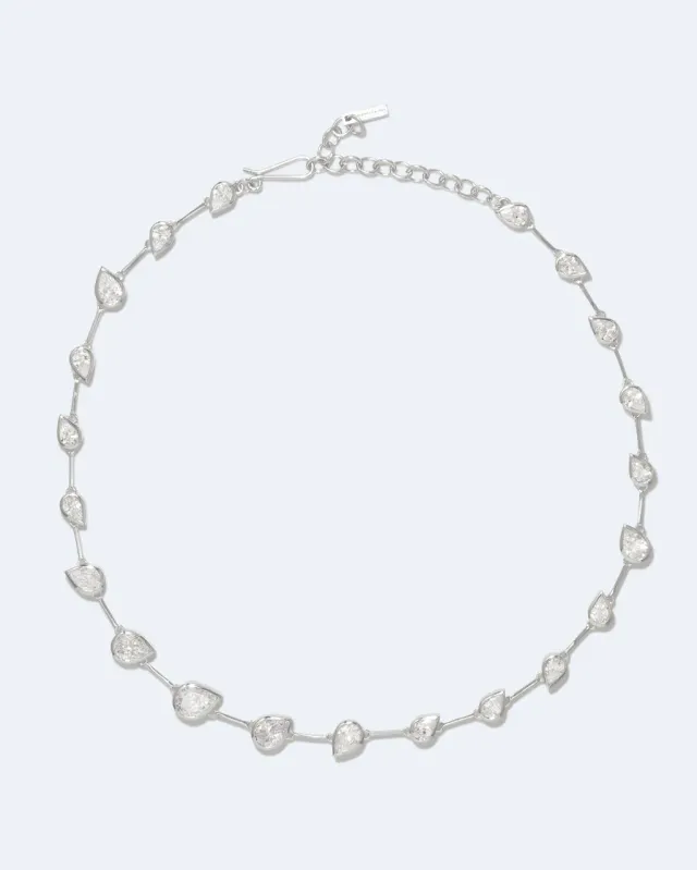 Completedworks Myriad Zirconia collier argent ras-de-cou
