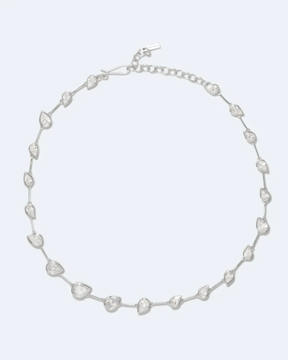 Completedworks Myriad Zirconia collier argent ras-de-cou