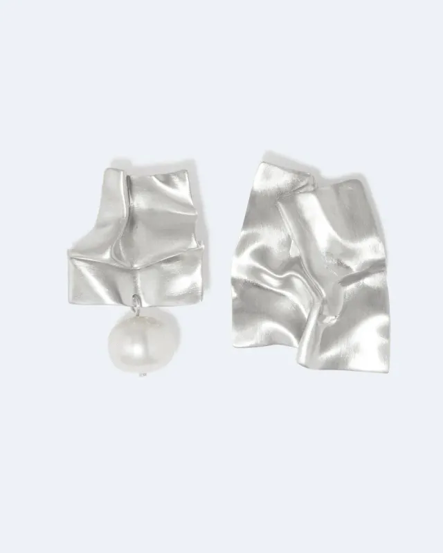 Completedworks Fold Cohesion pendantes argent perle