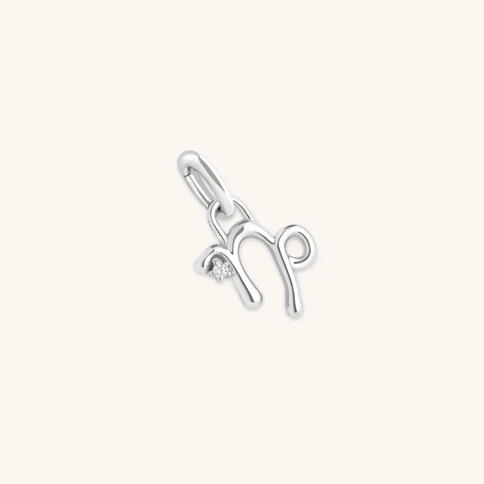 Astrid & Miyu Capricorn breloque clip argent capricorne