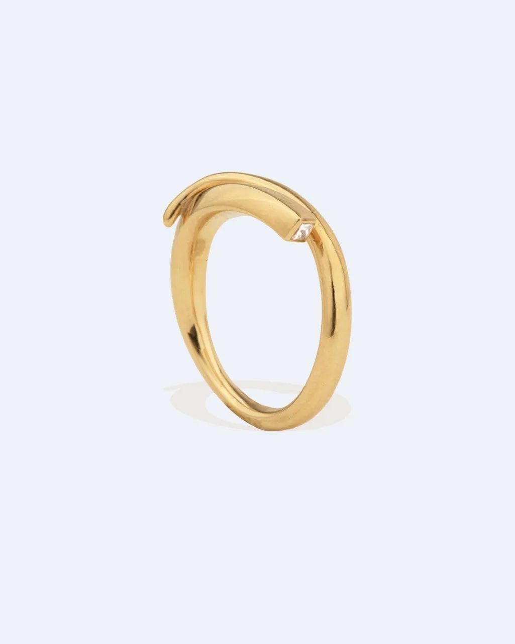 Completedworks A River in the Dales bague or 18ct diamant