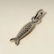 Astrid & Miyu Fish Clip Charm breloque argent