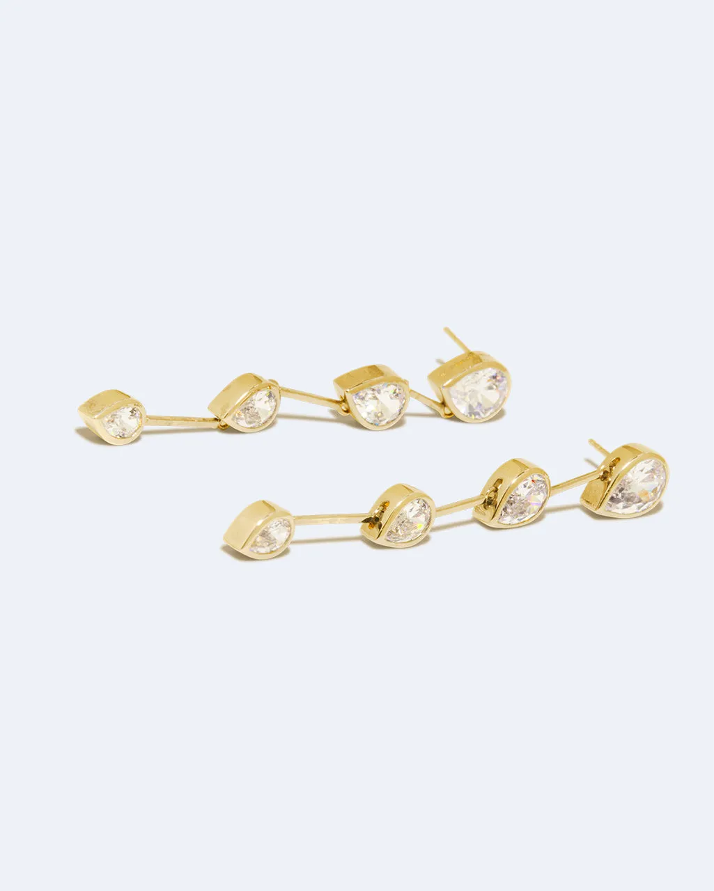 Completedworks Against The Current boucles plaqué or zirconia