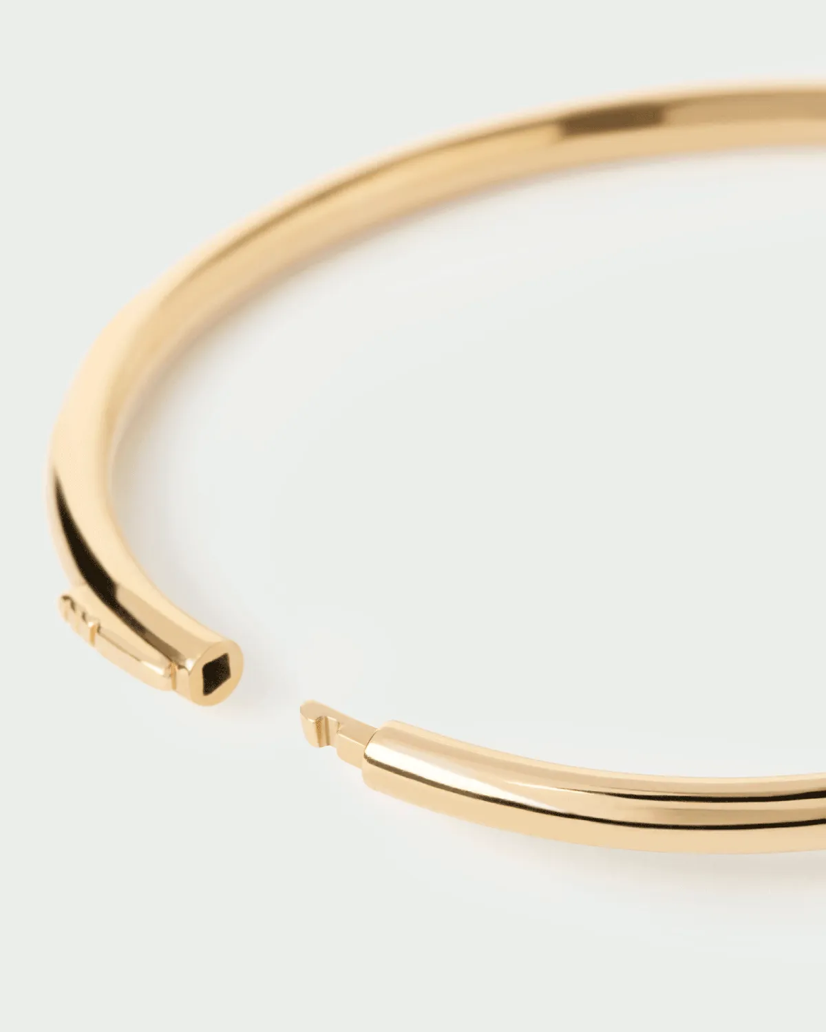 PDPAOLA Twist bracelet jonc plaqué or 2,7 mm