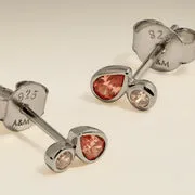 Astrid & Miyu Sunset Duo clous d'oreilles argent duo
