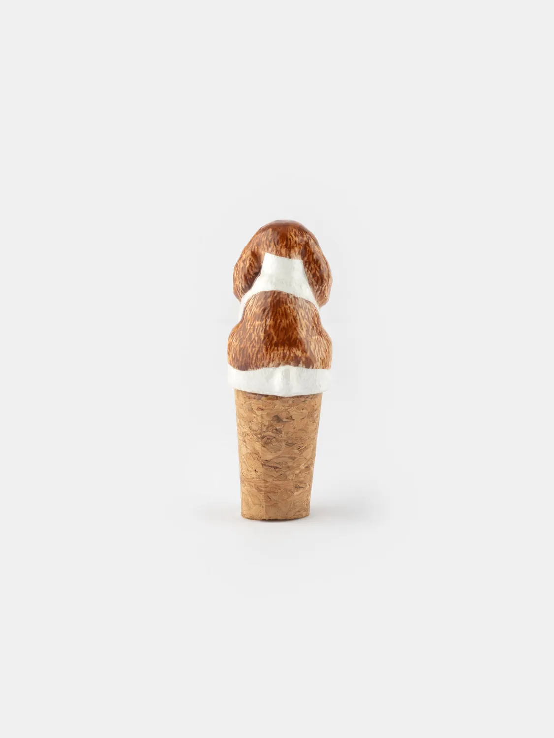 Nach Bijoux bouchon bouteille Cavalier King Charles marron liège