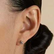 Astrid & Miyu Star Large piercing or blanc étoile
