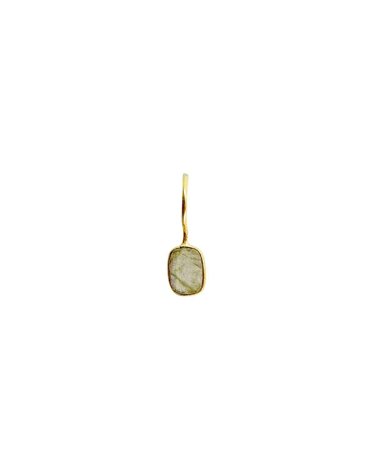 Le Fourbi de Capucine ASYPERLE boucles d'oreilles labradorite