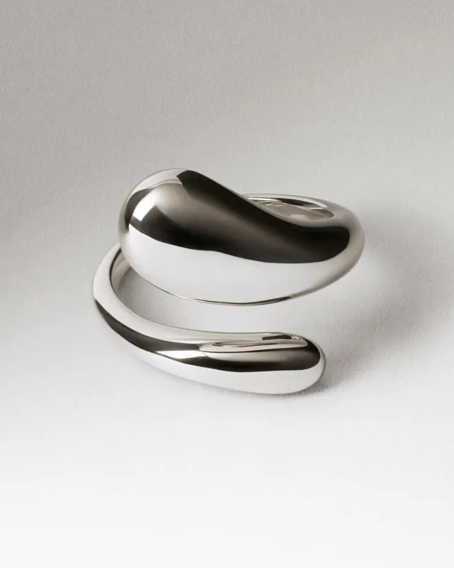 PDPAOLA Orbit bague large argent