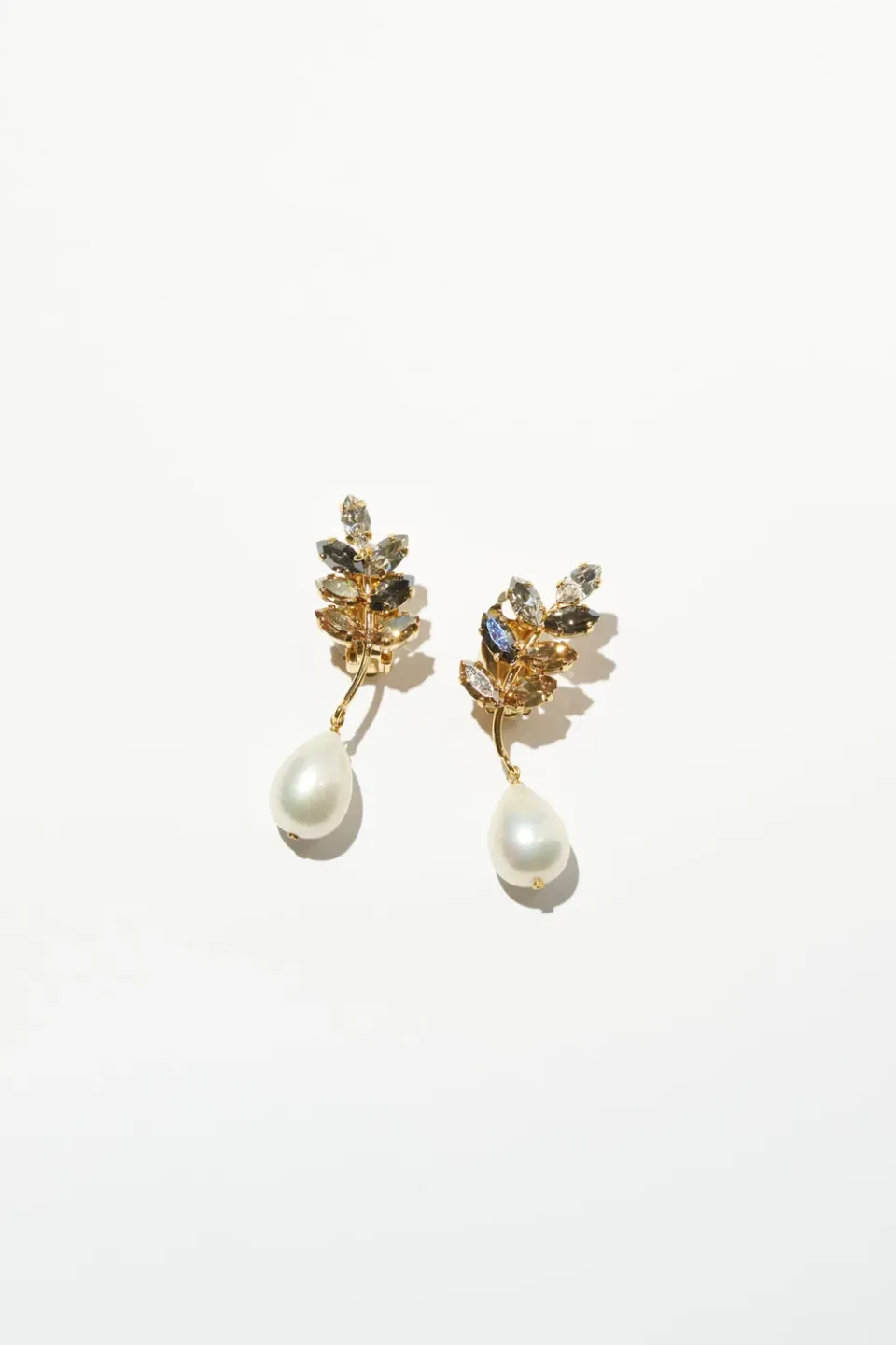 Philippe Ferrandis Ceres boucles d’oreilles clips dorées