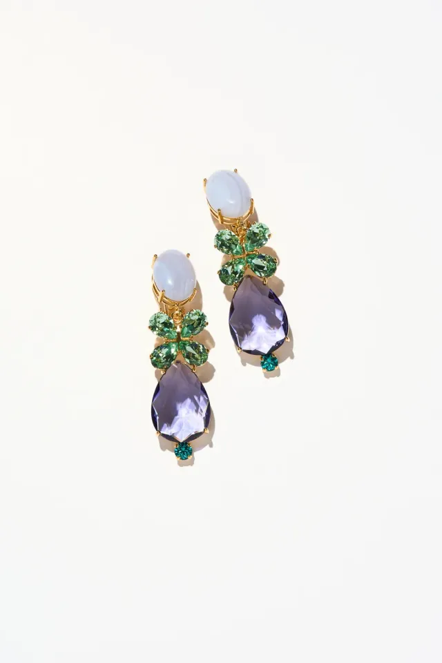 Philippe Ferrandis Castiglione boucles d’oreilles clips 6,5 cm