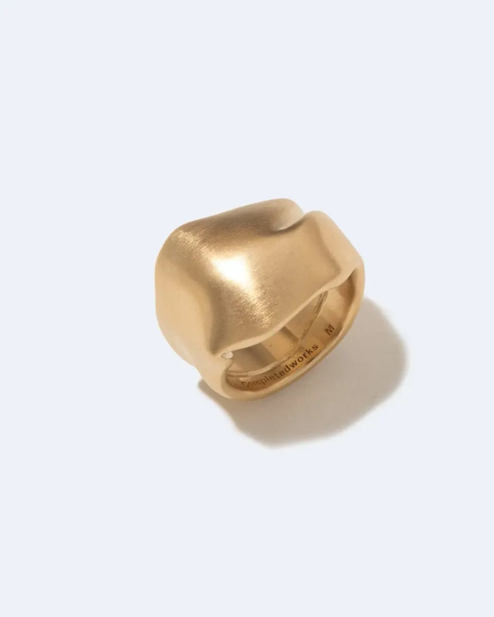 Completedworks Puffin bague vermeil tailles L à V
