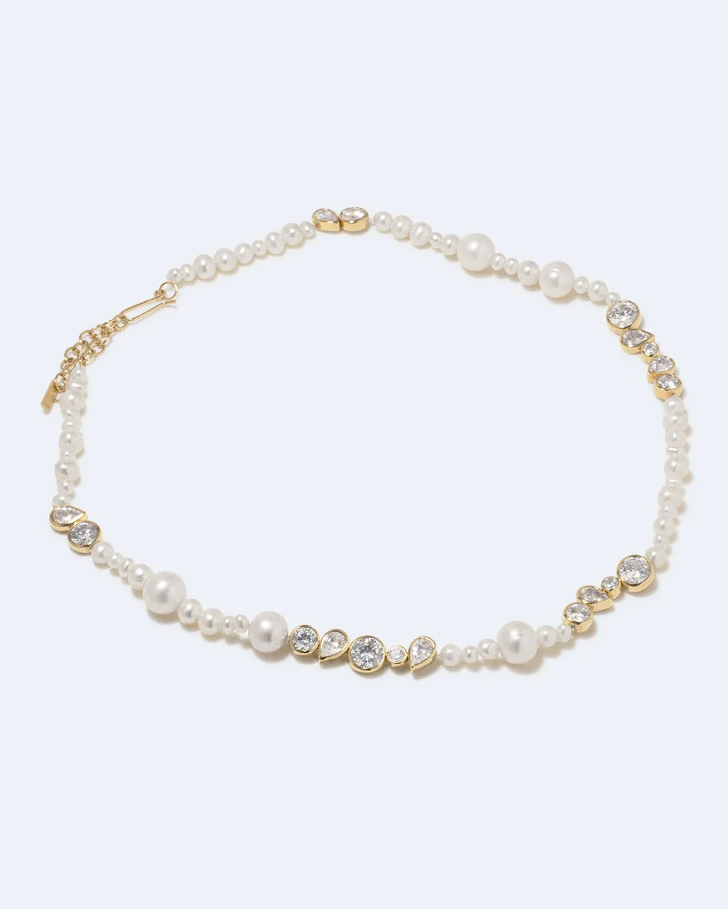 Completedworks Glitch collier perles zircone vermeil