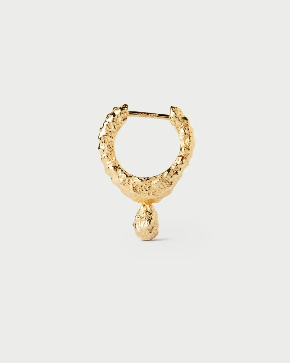 PDPAOLA Lava Single Hoop créole épaisse