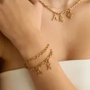 Astrid & Miyu Aries Zodiac Clip Charm breloque dorée bélier