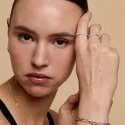 Astrid & Miyu Pavé Essential bague argent pavé