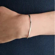 Astrid & Miyu Essential bracelet serpent argent chaîne