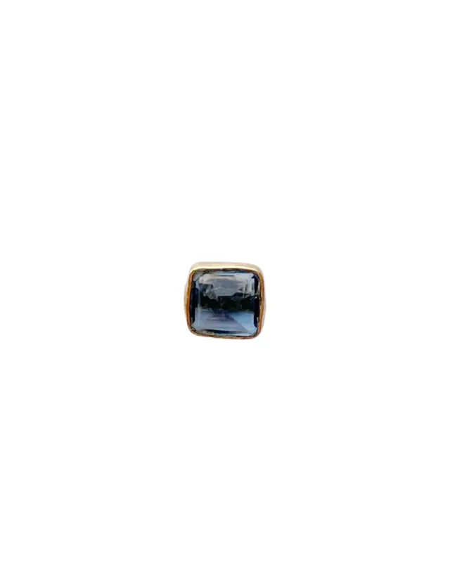 Le Fourbi de Capucine LF12C boucles d'oreilles topaze de Londres