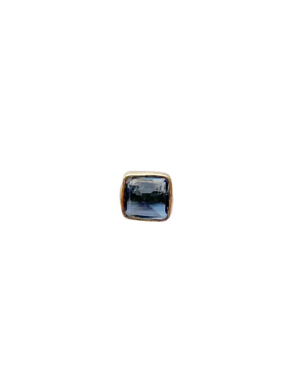 Le Fourbi de Capucine LF12C boucles d'oreilles topaze de Londres