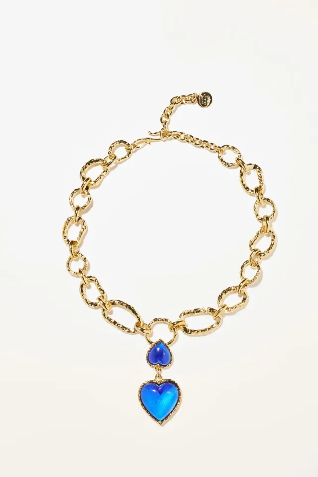 Philippe Ferrandis Break My Heart collier double-cœur