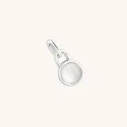 Astrid & Miyu Peridot August charm clip argent