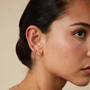 Astrid & Miyu Alexandrite Marquise clous d'oreilles or massif