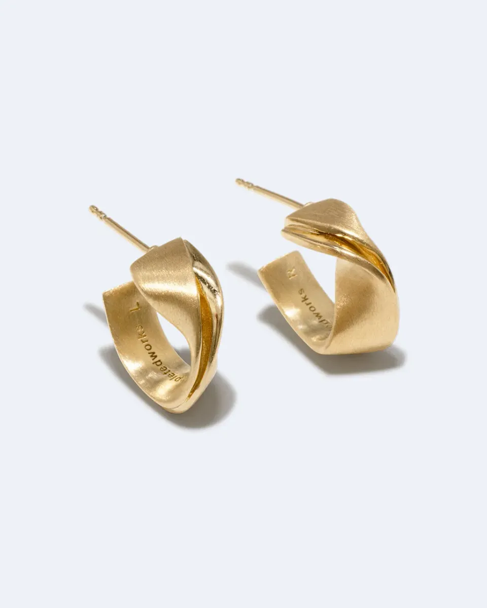 Completedworks Plume boucles vermeil or jaune