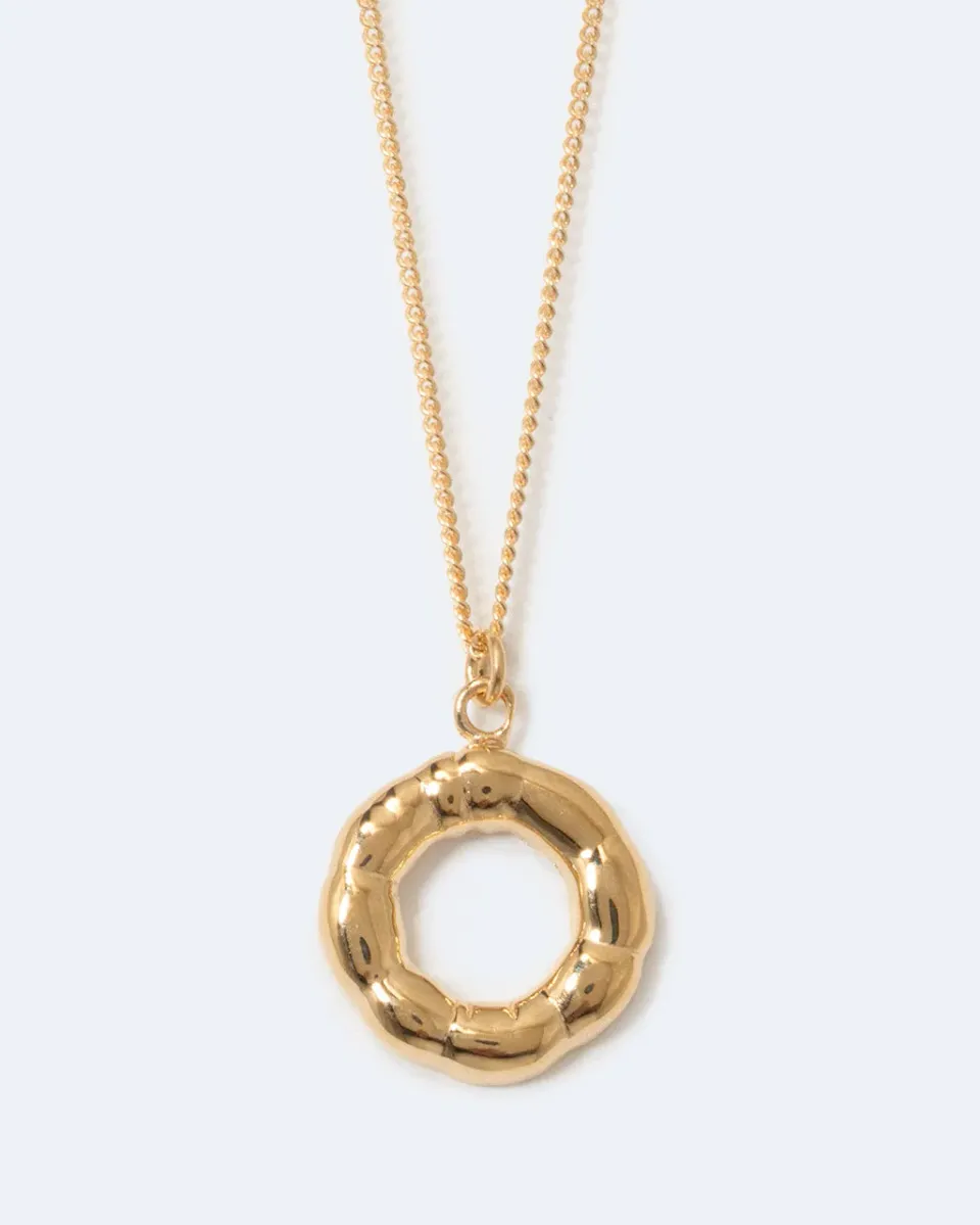 Completedworks Classicworks O collier plaqué or lettre O