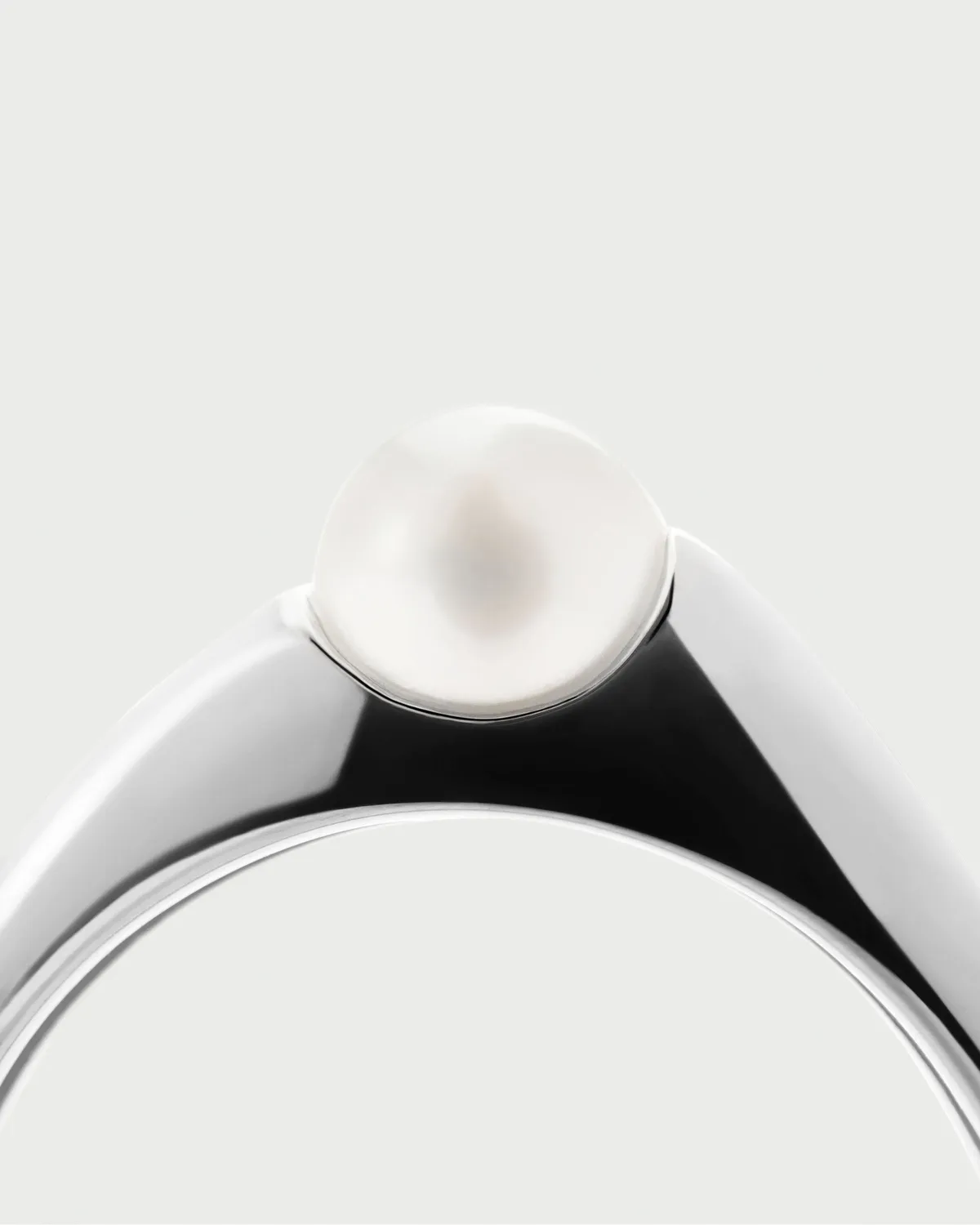 PDPAOLA La Perla Maris bague argent quartz