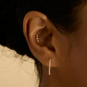 Astrid & Miyu Star Curved piercing or massif étoile courbe