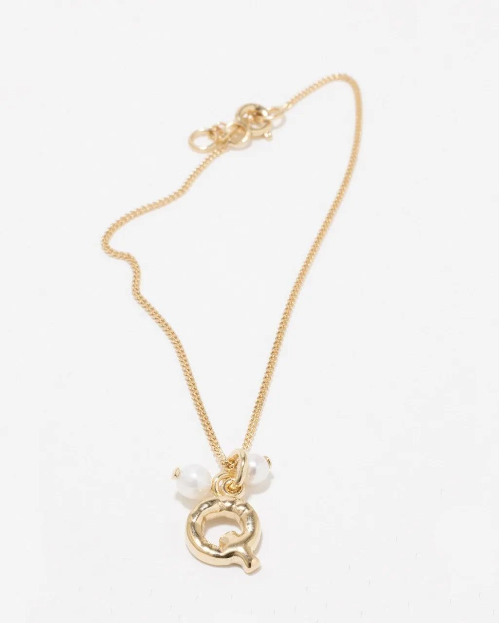 Completedworks Classicworks Q bracelet perle vermeil
