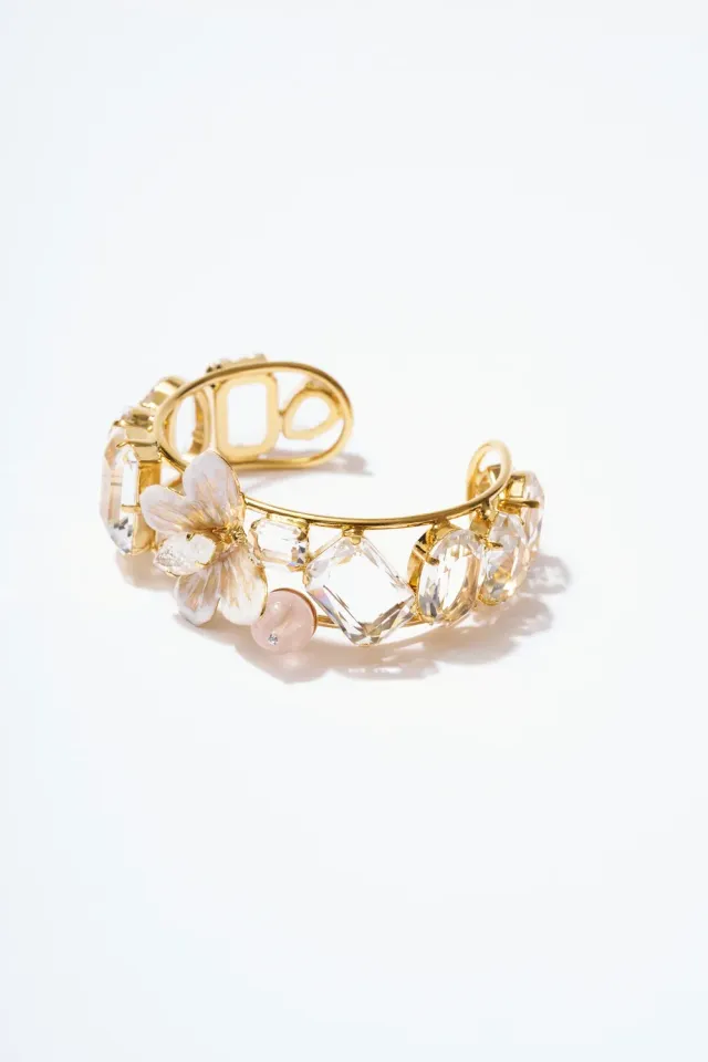 Philippe Ferrandis Fenice Manchette Fine Quartz Rose Papillon