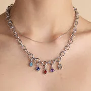 Astrid & Miyu Red Carnelian July breloque argent