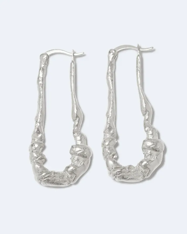 Completedworks Dripstone boucles oreilles argent mi-longues