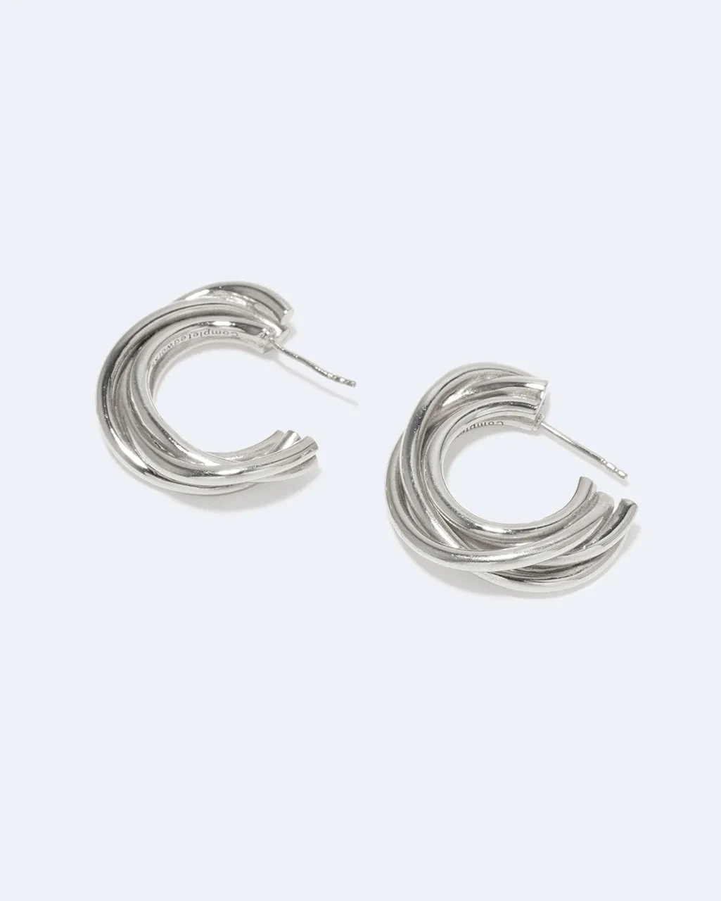 Completedworks Encounter Boucles argent recyclé créoles