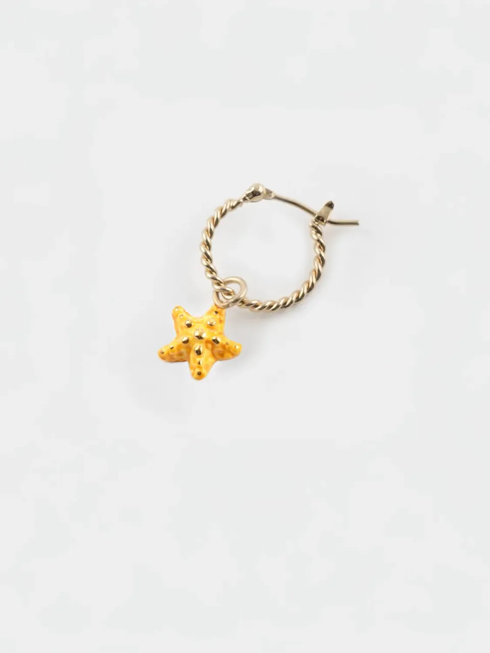 Nach Bijoux Étoile de mer mini créole jaune unité