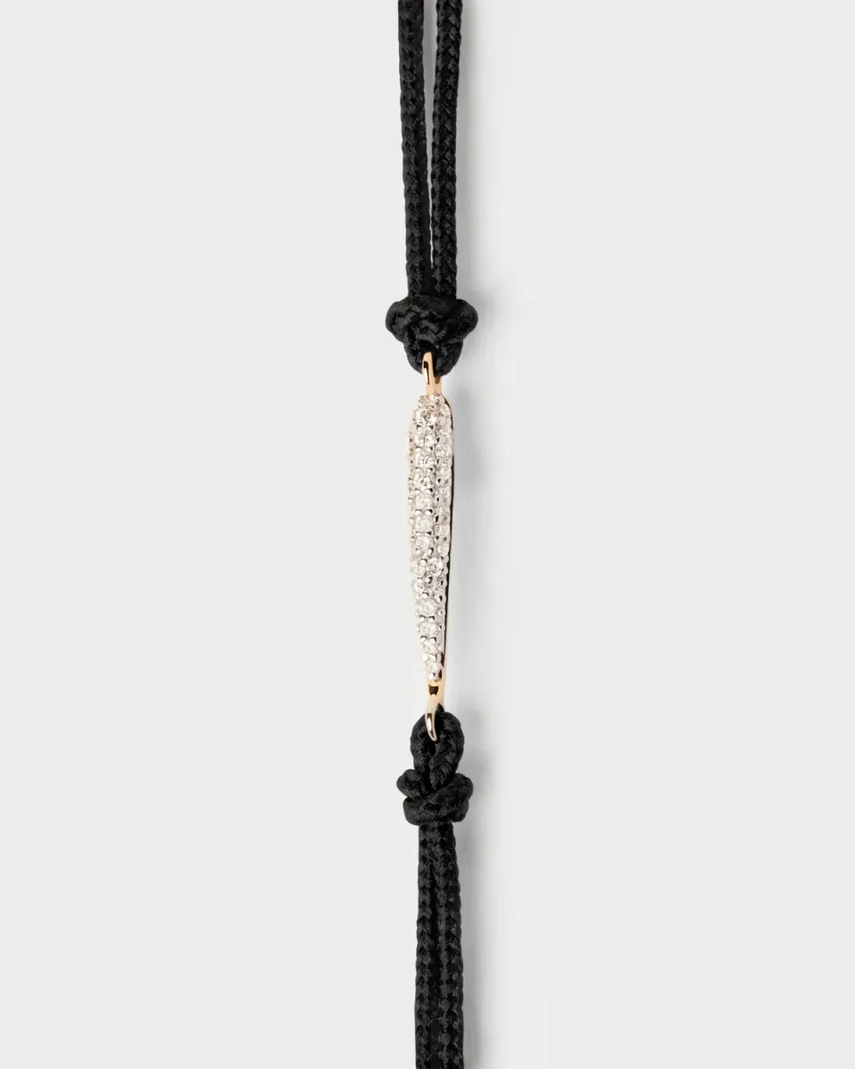 PDPAOLA Nina bracelet cordon diamants 0,12 ct