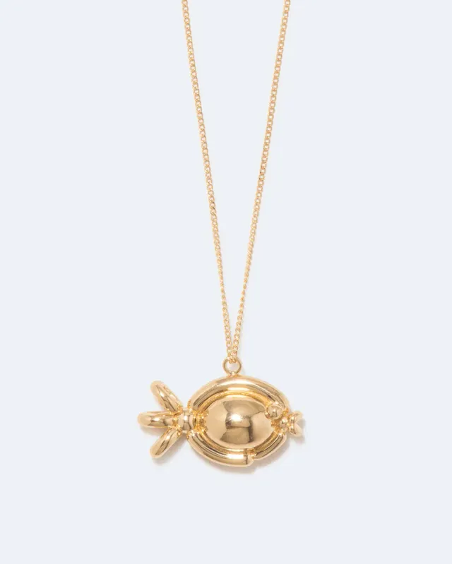 Completedworks Classicworks Pisces collier doré poissons